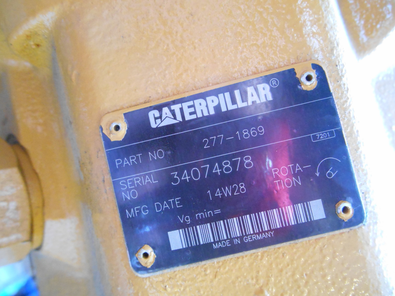 Caterpillar 2771869 - Kolbe/ Ring/ Laufbuchse für Baumaschine: das Bild 4 Caterpillar 2771869 - Kolbe/ Ring/ Laufbuchse für Baumaschine: das Bild 4