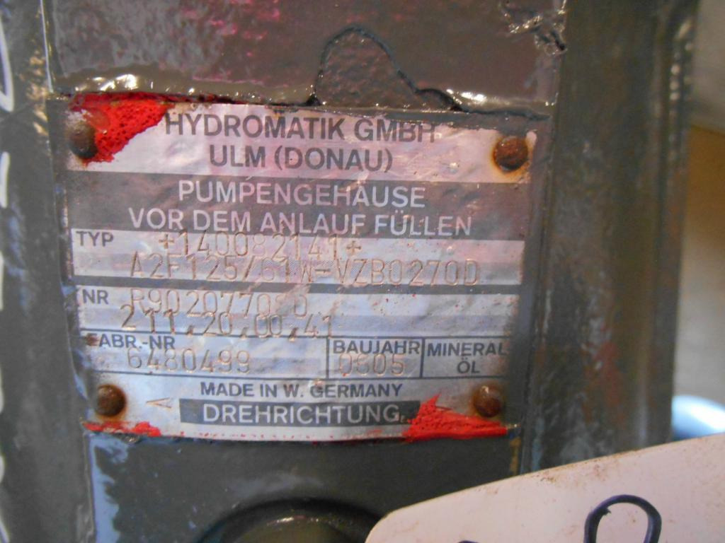 Hydromatik A2F125/61W-VZB02700 - - Schwenkmotor für Baumaschine: das Bild 2 Hydromatik A2F125/61W-VZB02700 - - Schwenkmotor für Baumaschine: das Bild 2