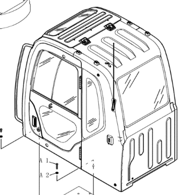 New Holland YN02C00134P1 - YN02C00135F1 - Fahrerhaus für Landmaschine: das Bild 1 New Holland YN02C00134P1 - YN02C00135F1 - Fahrerhaus für Landmaschine: das Bild 1