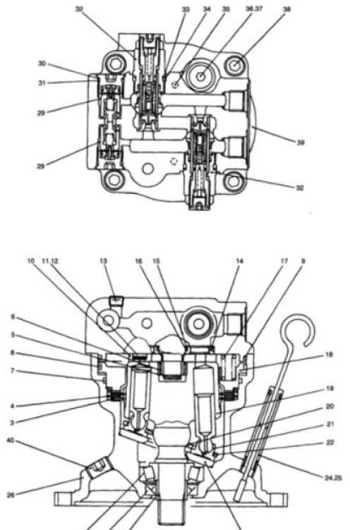 New Holland YT15V00005F2 - Hydraulikmotor für Landmaschine: das Bild 1 New Holland YT15V00005F2 - Hydraulikmotor für Landmaschine: das Bild 1