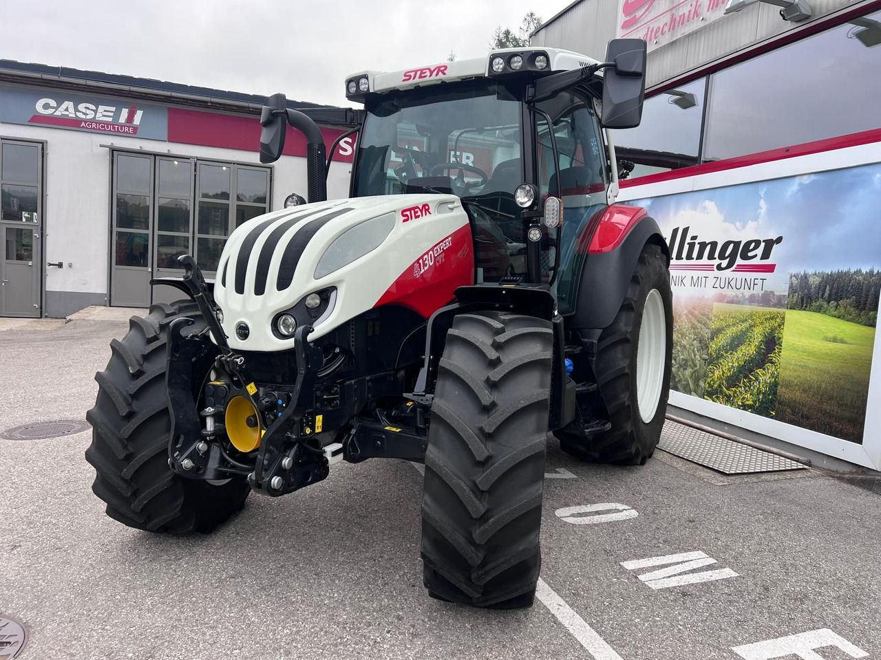 Steyr 4130 Expert CVT - Traktor: das Bild 1 Steyr 4130 Expert CVT - Traktor: das Bild 1
