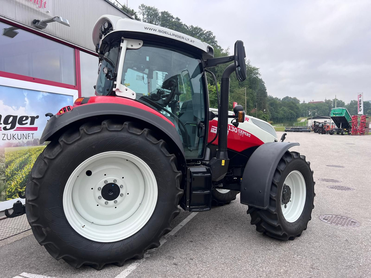 Steyr 4130 Expert CVT - Traktor: das Bild 5 Steyr 4130 Expert CVT - Traktor: das Bild 5