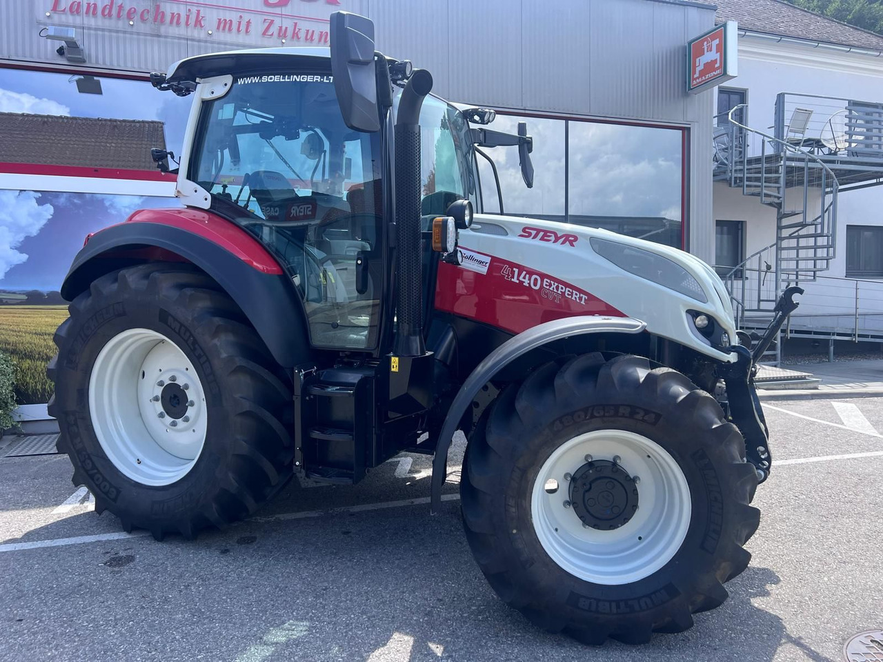 Steyr 4140 Expert CVT - Traktor: das Bild 4 Steyr 4140 Expert CVT - Traktor: das Bild 4