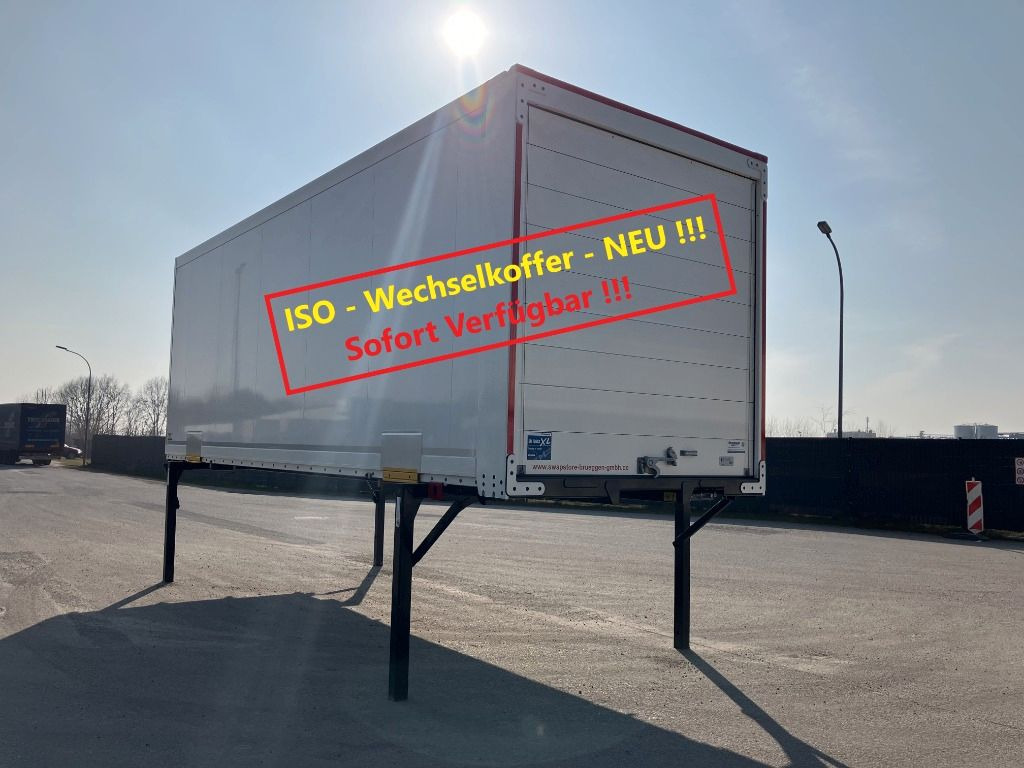 Krone Wechselbrücke Kühlaufbau - Kofferaufbau: das Bild 1 Krone Wechselbrücke Kühlaufbau - Kofferaufbau: das Bild 1