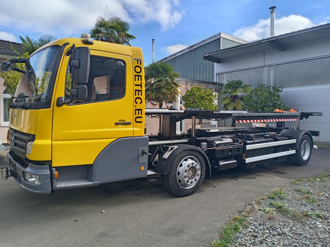 Mercedes-Benz Kamag Wiesel / WBH25 / KB3793 / mit Ganrantie - Containerwagen/ Wechselfahrgestell LKW: das Bild 2 Mercedes-Benz Kamag Wiesel / WBH25 / KB3793 / mit Ganrantie - Containerwagen/ Wechselfahrgestell LKW: das Bild 2