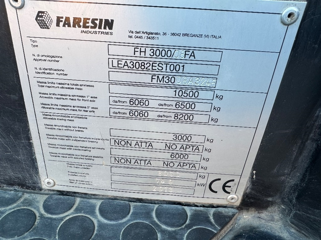 Teleskoplader Faresin FH 3000/08: das Bild 10