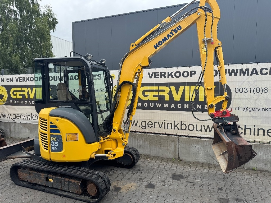 Komatsu PC 35 MR-3 - Minibagger: das Bild 3 Komatsu PC 35 MR-3 - Minibagger: das Bild 3
