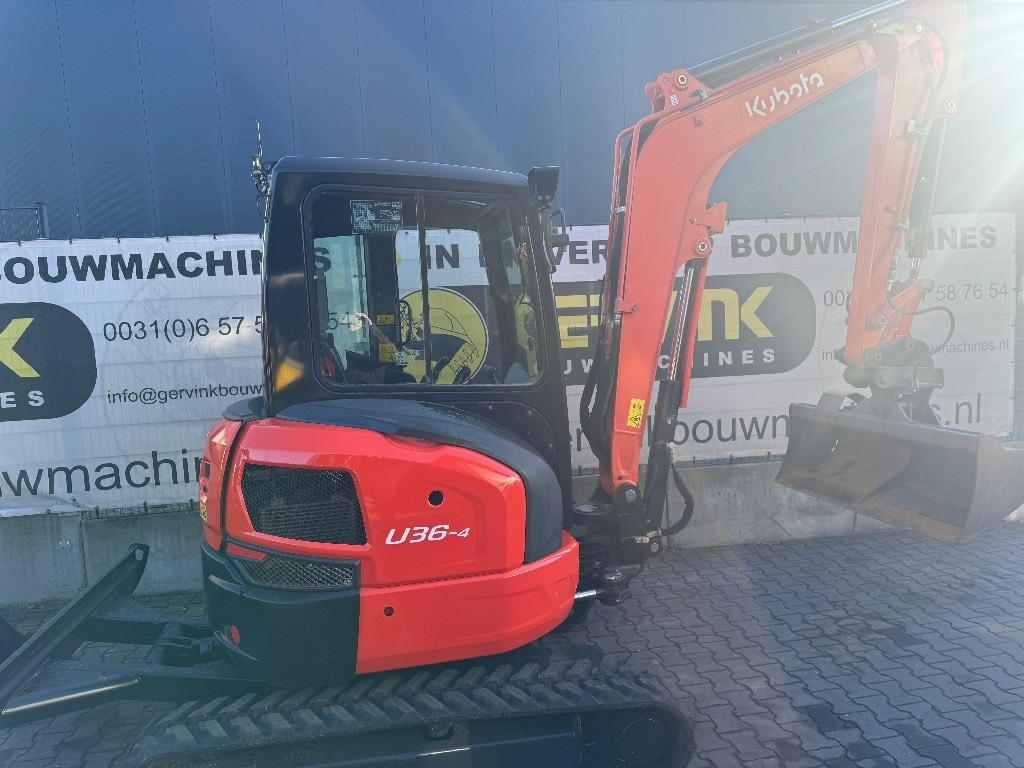 Kubota U 36-4 - Minibagger: das Bild 3 Kubota U 36-4 - Minibagger: das Bild 3