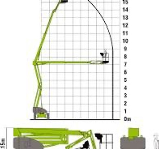 Niftylift HR 17 Hybride 4x4 - Gelenkarmbühne: das Bild 3 Niftylift HR 17 Hybride 4x4 - Gelenkarmbühne: das Bild 3