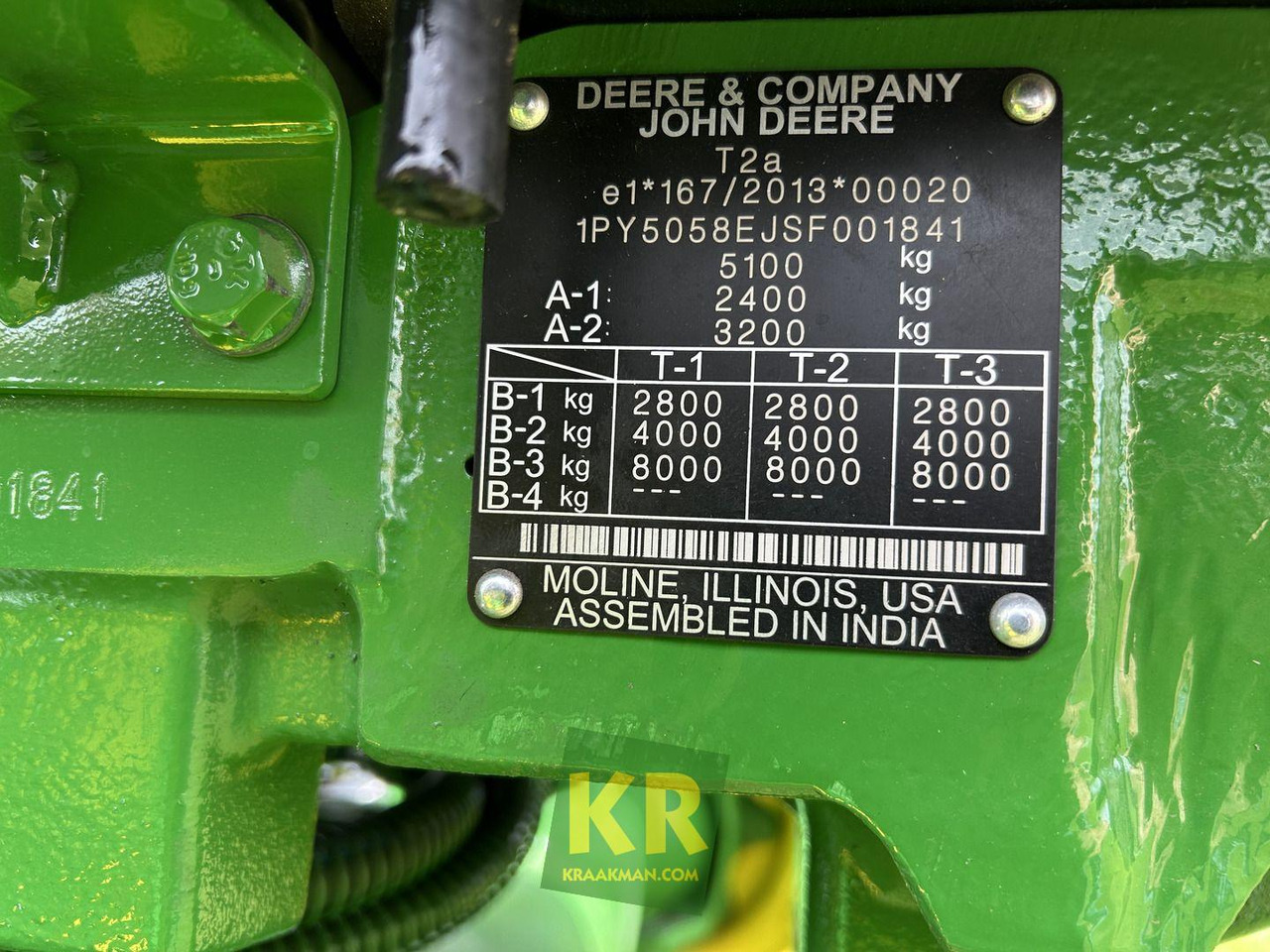 John Deere 5058E - Traktor: das Bild 5 John Deere 5058E - Traktor: das Bild 5
