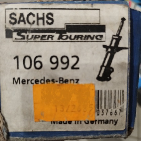AMORTYZATOR TYLNI 106992 SACHS MERCEDES 507 508 510 512 T2 VARIO 0043260600 - Stoßdämpfer: das Bild 2 AMORTYZATOR TYLNI 106992 SACHS MERCEDES 507 508 510 512 T2 VARIO 0043260600 - Stoßdämpfer: das Bild 2
