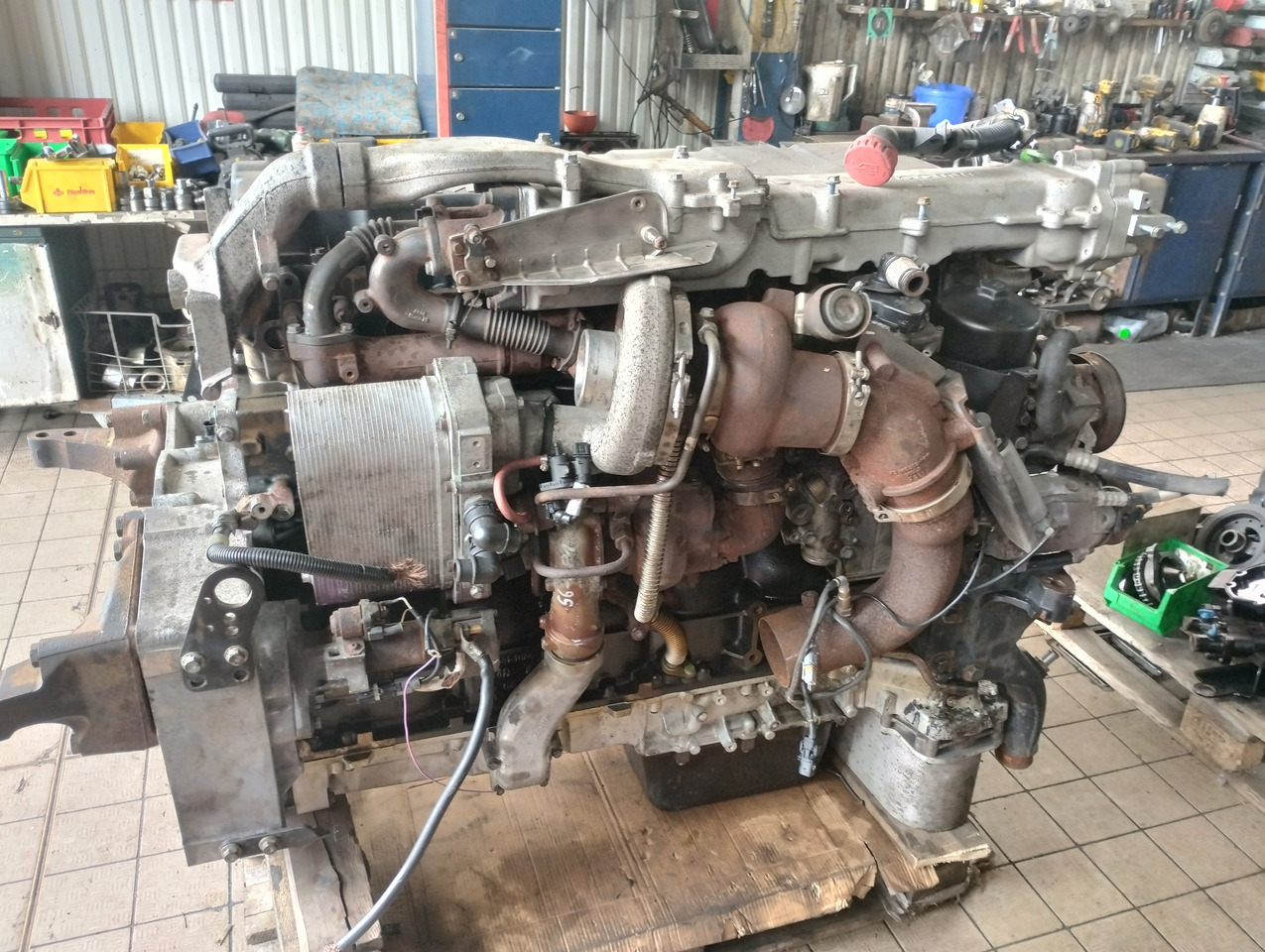 Silnik Engine MAN TGS TGX D2676 LF51 E6 500 HP - Motor und Teile: das Bild 1 Silnik Engine MAN TGS TGX D2676 LF51 E6 500 HP - Motor und Teile: das Bild 1