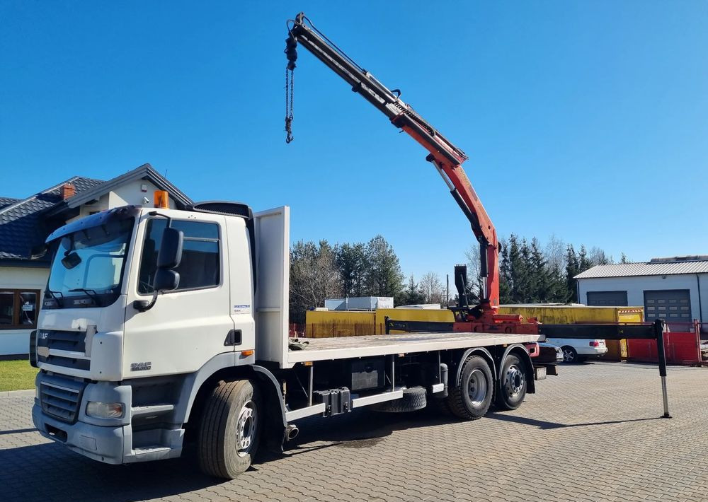 DAF CF 85 360 - Pritsche LKW, Autokran: das Bild 1 DAF CF 85 360 - Pritsche LKW, Autokran: das Bild 1
