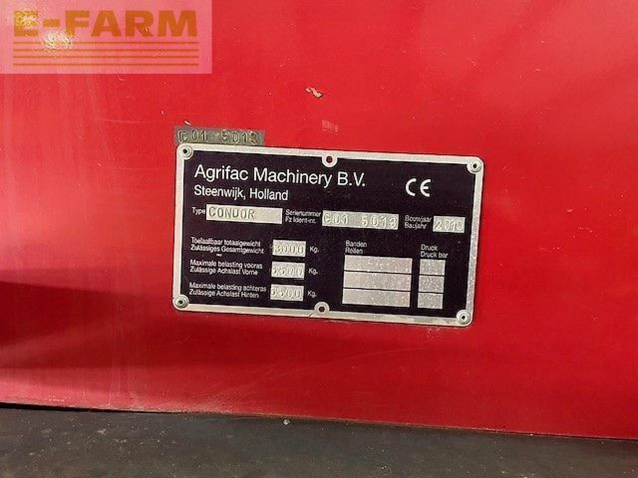Agrifac g-agrifac-veldspuit 33 mtr - Anhängespritze: das Bild 4 Agrifac g-agrifac-veldspuit 33 mtr - Anhängespritze: das Bild 4