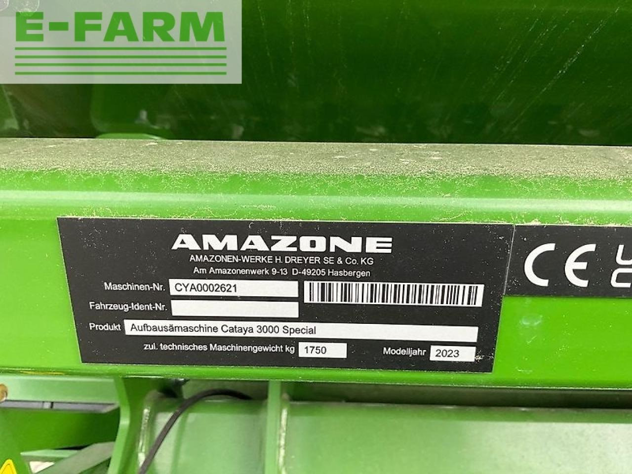 Amazone cataya 3000 special rotec - Sämaschine: das Bild 5 Amazone cataya 3000 special rotec - Sämaschine: das Bild 5
