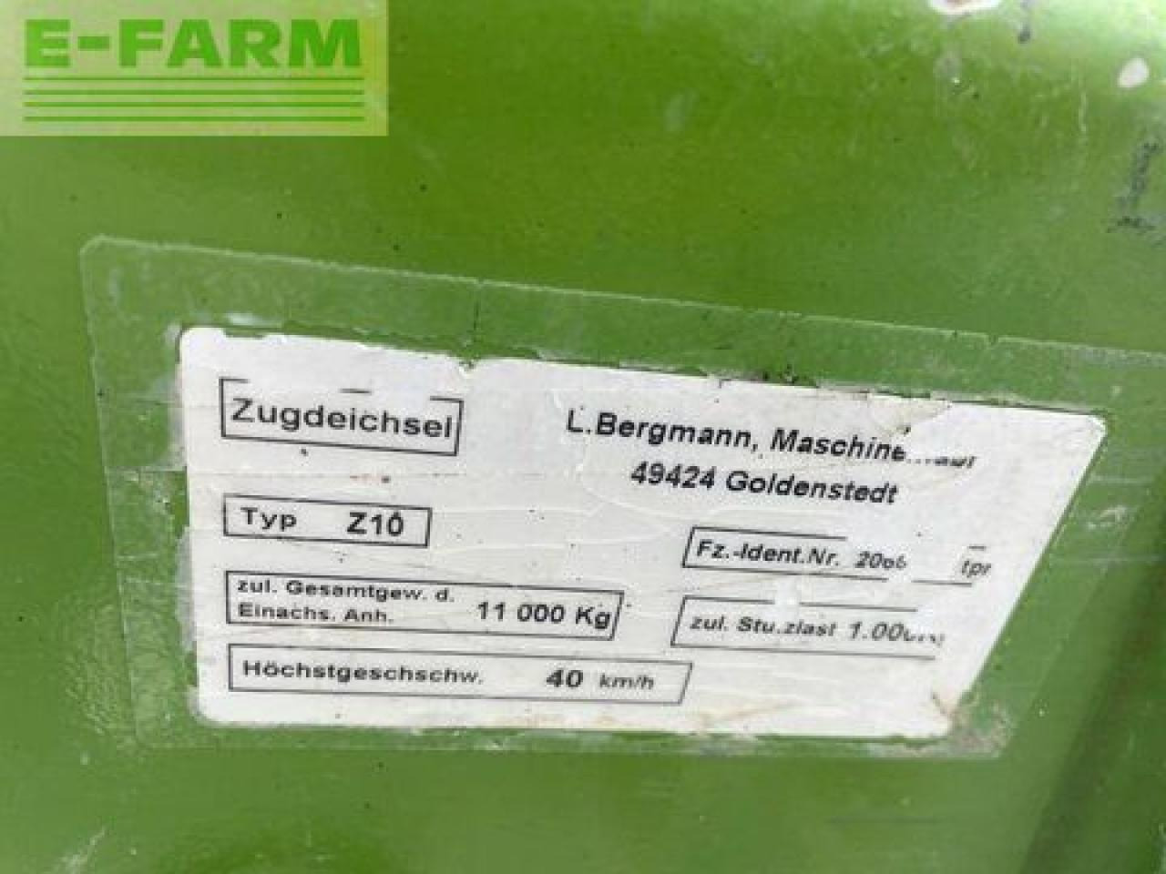 Landwirtschaftlicher Kipper Bergmann svl royal 30k: das Bild 26