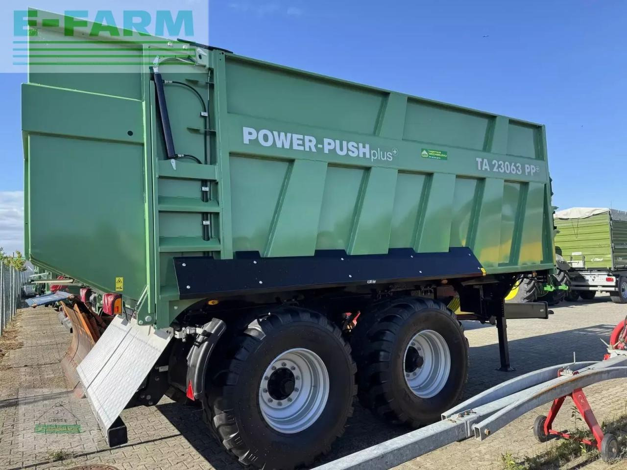 Landwirtschaftlicher Kipper Brantner ta 23063 pp+: das Bild 6