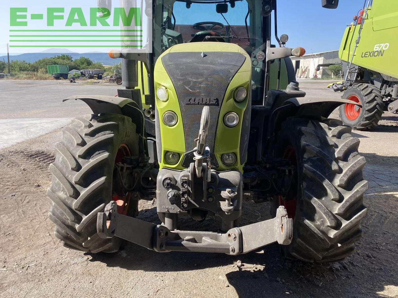 CLAAS ARION 550 CMATIC CMATIC - Traktor: das Bild 2 CLAAS ARION 550 CMATIC CMATIC - Traktor: das Bild 2