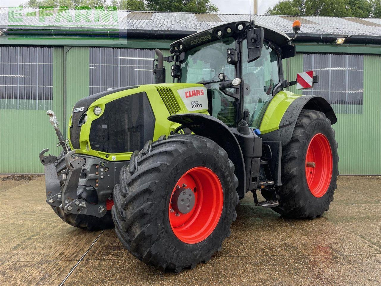 CLAAS AXION 830 CEBIS 50K - Traktor: das Bild 1 CLAAS AXION 830 CEBIS 50K - Traktor: das Bild 1