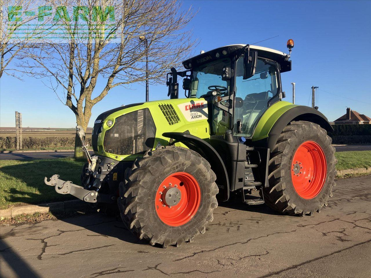 CLAAS AXION 830 - Traktor: das Bild 1 CLAAS AXION 830 - Traktor: das Bild 1