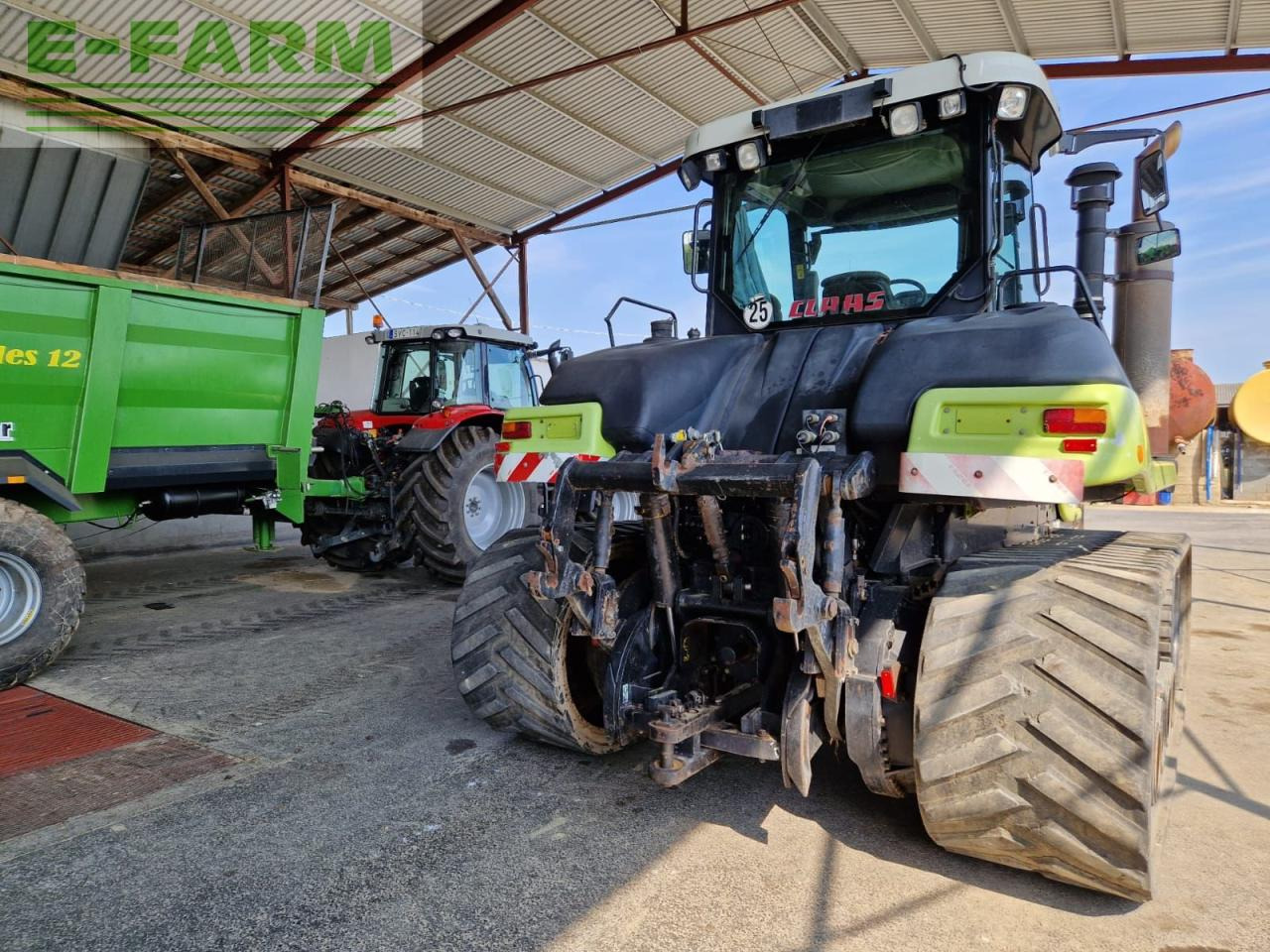 CLAAS Cat Challenger 75E - Raupentraktor: das Bild 2 CLAAS Cat Challenger 75E - Raupentraktor: das Bild 2
