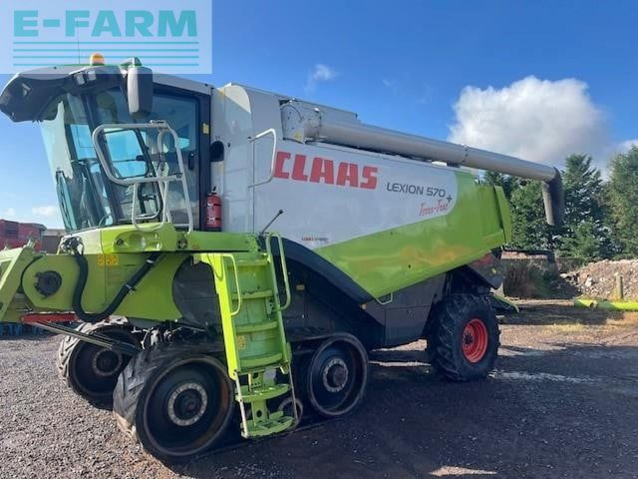CLAAS LEXION 570 TT - Mähdrescher: das Bild 1 CLAAS LEXION 570 TT - Mähdrescher: das Bild 1