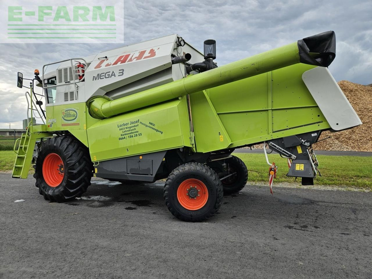 CLAAS Mega 370 - Mähdrescher: das Bild 2 CLAAS Mega 370 - Mähdrescher: das Bild 2