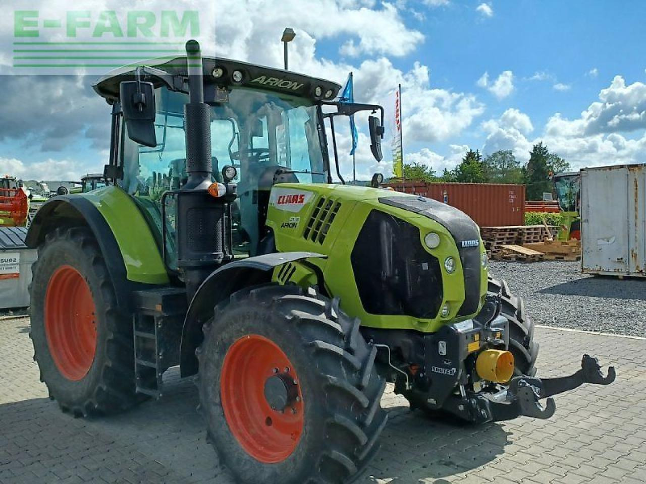 CLAAS arion 510 cis - Traktor: das Bild 1 CLAAS arion 510 cis - Traktor: das Bild 1