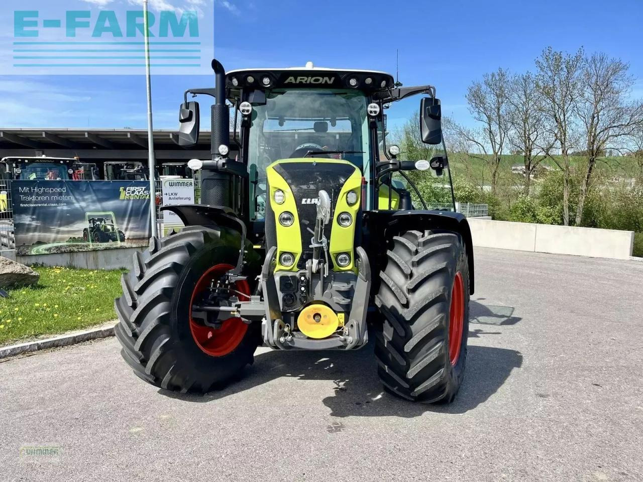 CLAAS arion 550 cmatic cebis CMATIC CEBIS - Traktor: das Bild 2 CLAAS arion 550 cmatic cebis CMATIC CEBIS - Traktor: das Bild 2