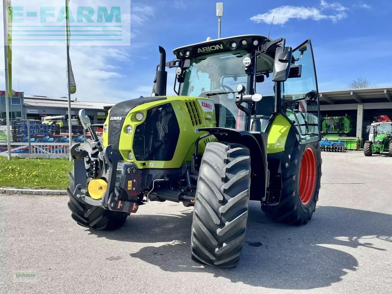 CLAAS arion 550 cmatic cebis CMATIC CEBIS - Traktor: das Bild 3 CLAAS arion 550 cmatic cebis CMATIC CEBIS - Traktor: das Bild 3