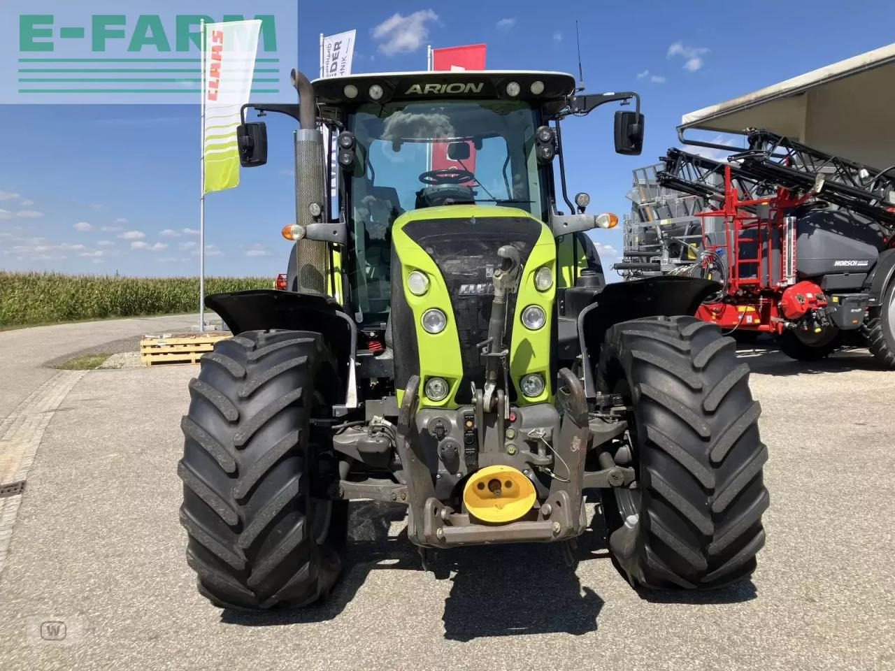 Traktor CLAAS arion 650 c-matic cebis CMATIC CEBIS: das Bild 8