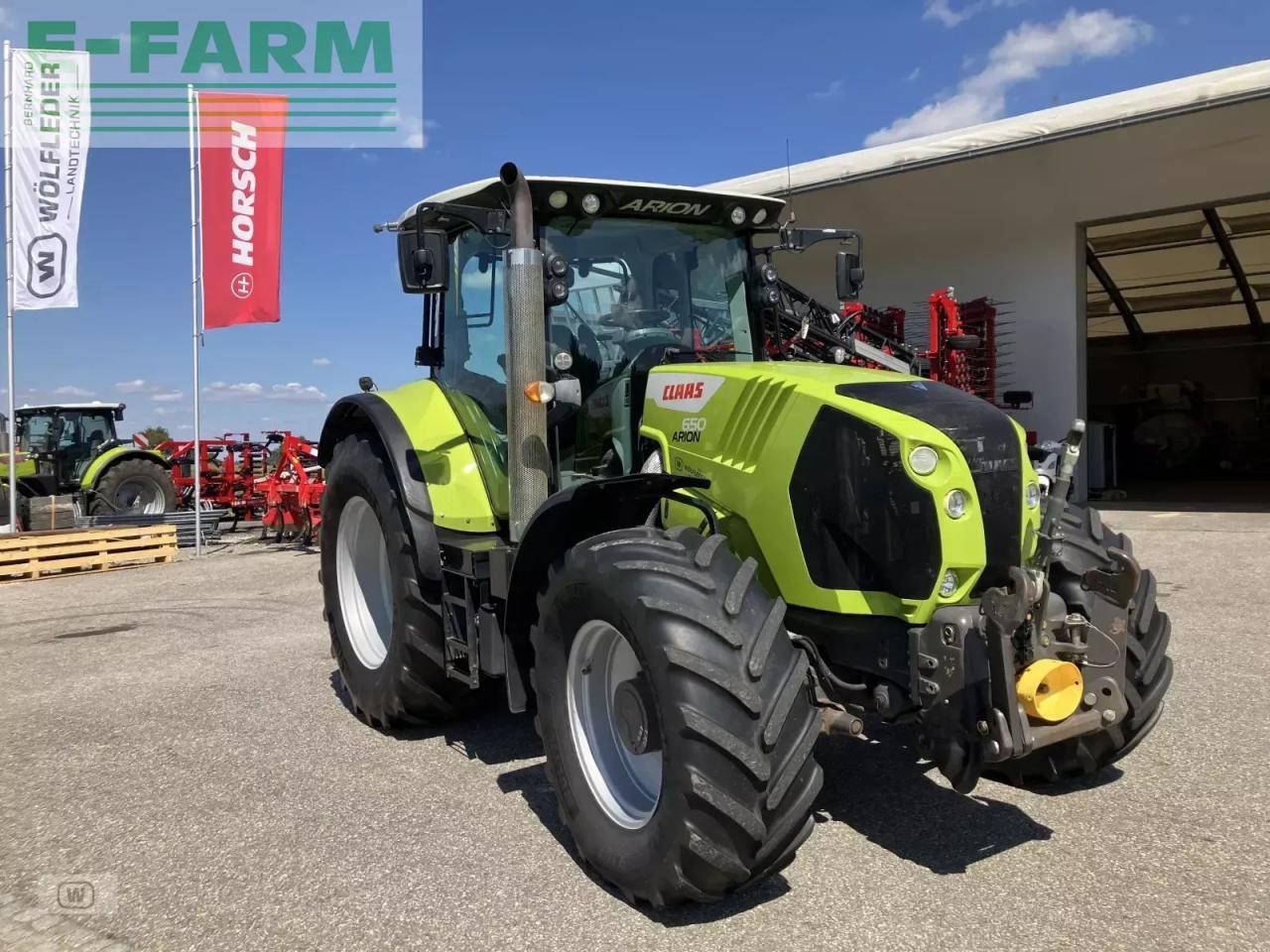 Traktor CLAAS arion 650 c-matic cebis CMATIC CEBIS: das Bild 7