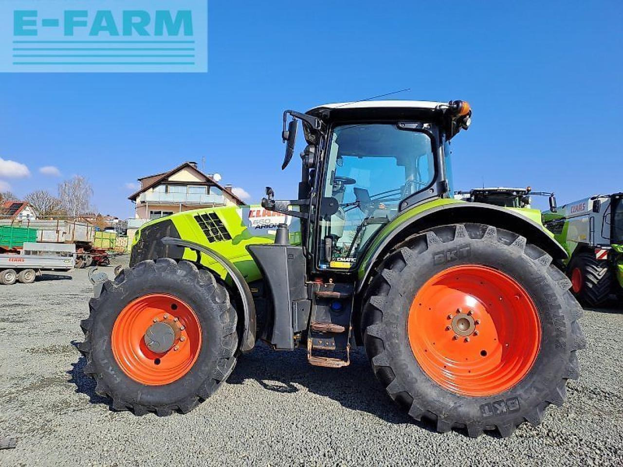 CLAAS arion 660 cmatic - Traktor: das Bild 1 CLAAS arion 660 cmatic - Traktor: das Bild 1