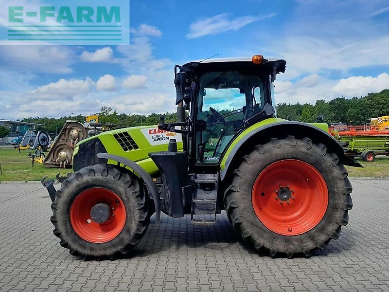 CLAAS arion 660 cmatic cis CMATIC CIS - Traktor: das Bild 1 CLAAS arion 660 cmatic cis CMATIC CIS - Traktor: das Bild 1