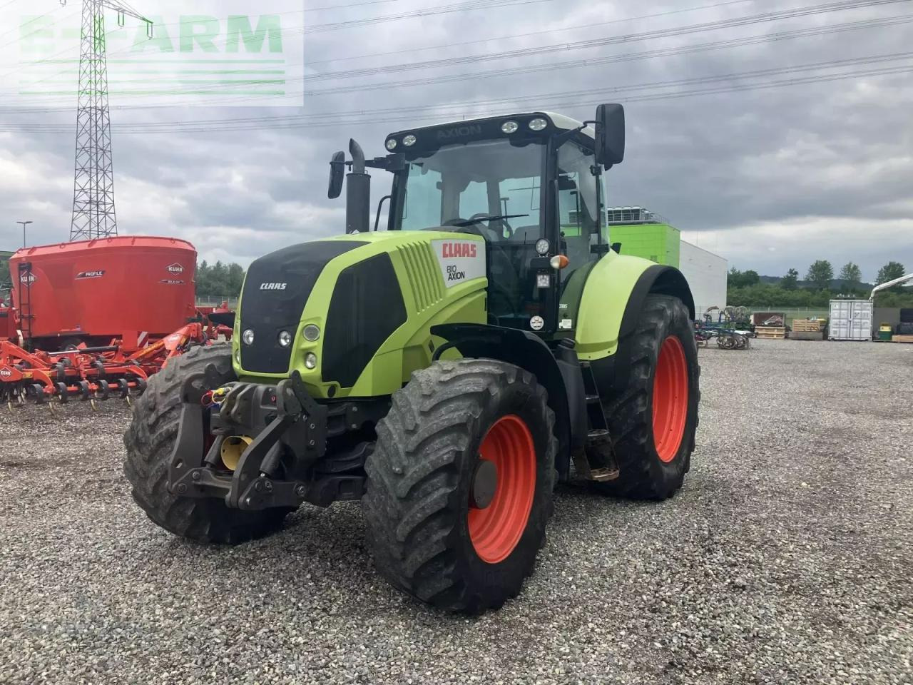 CLAAS axion 810 c-matic CMATIC - Traktor: das Bild 1 CLAAS axion 810 c-matic CMATIC - Traktor: das Bild 1