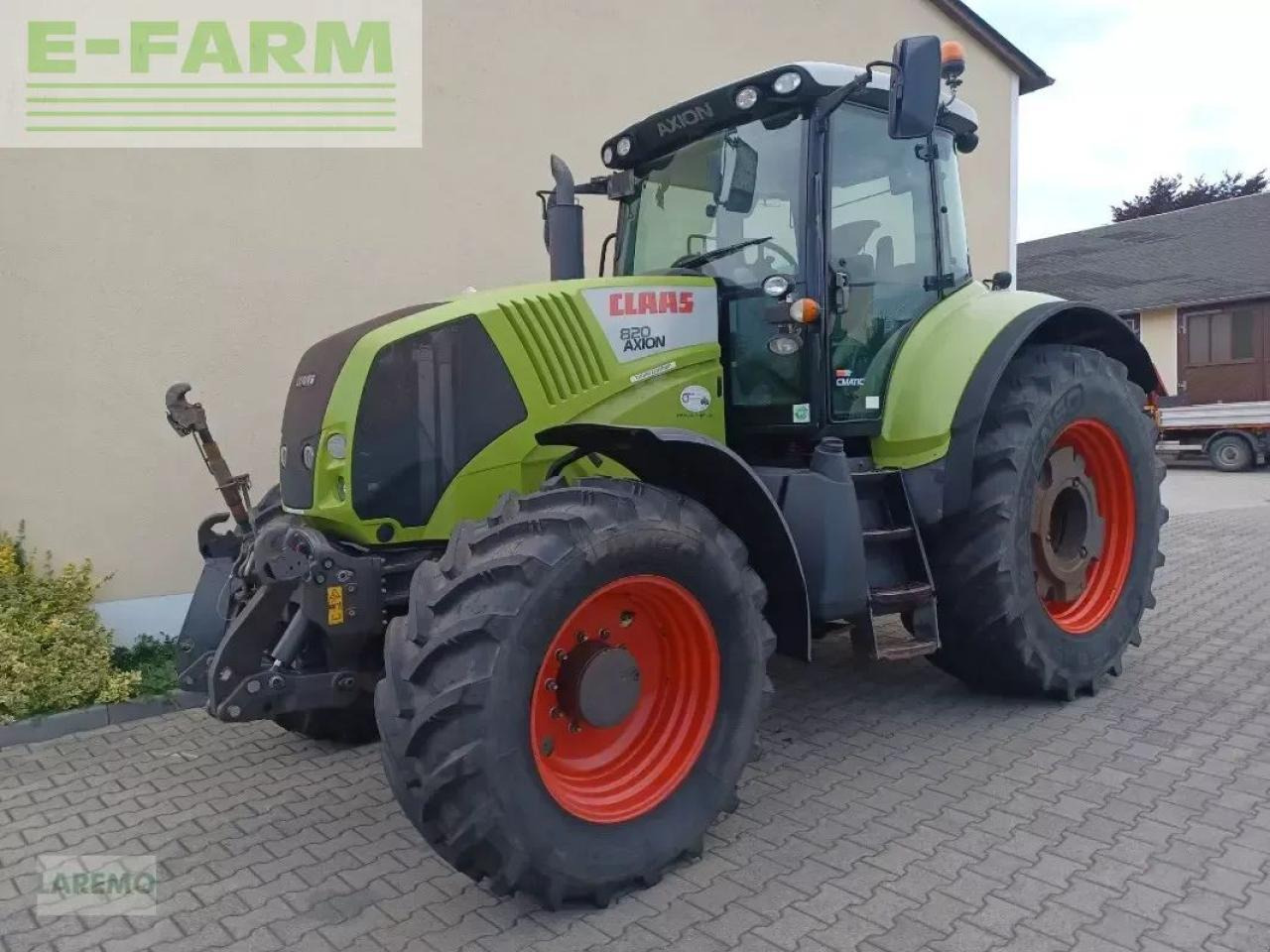CLAAS axion 820 cmatic cebis CMATIC CEBIS - Traktor: das Bild 1 CLAAS axion 820 cmatic cebis CMATIC CEBIS - Traktor: das Bild 1