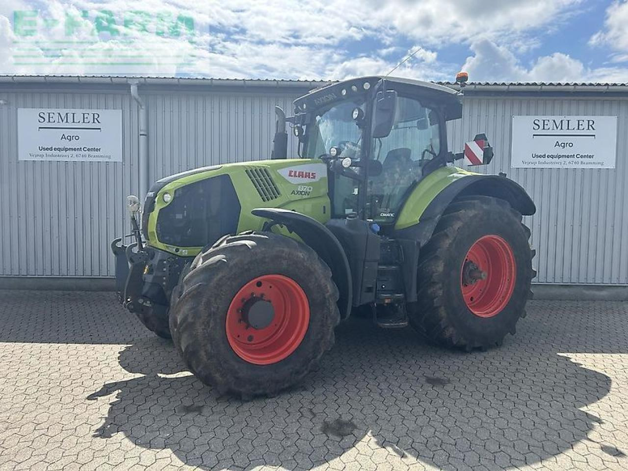 CLAAS axion 870 - Feldhäcksler: das Bild 1 CLAAS axion 870 - Feldhäcksler: das Bild 1