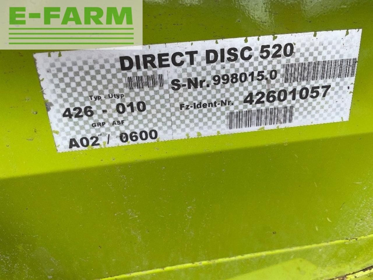 CLAAS direct disc 520 - Ernteforsatz für Häcksler: das Bild 5 CLAAS direct disc 520 - Ernteforsatz für Häcksler: das Bild 5