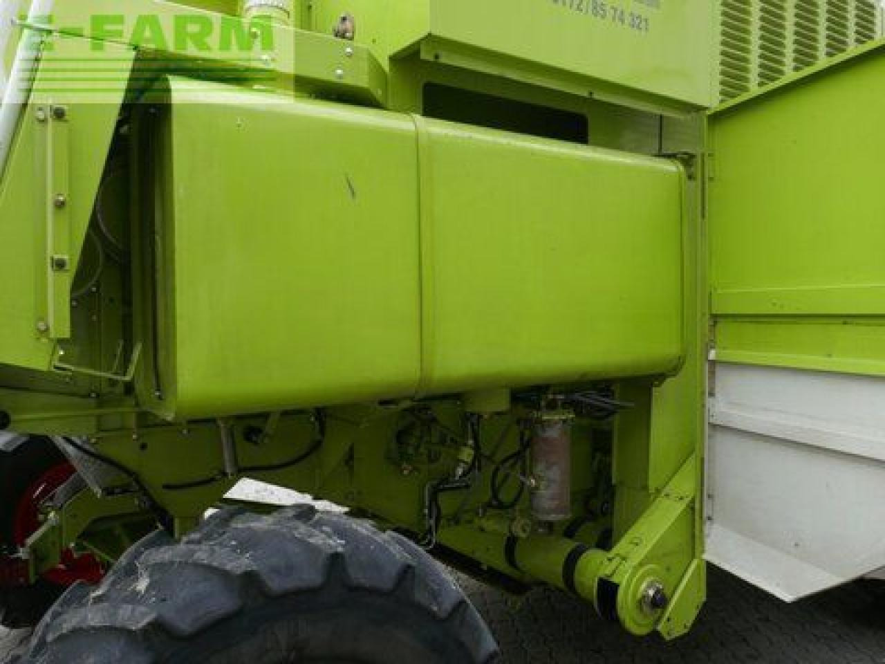 Mähdrescher CLAAS dominator 208 mega: das Bild 16