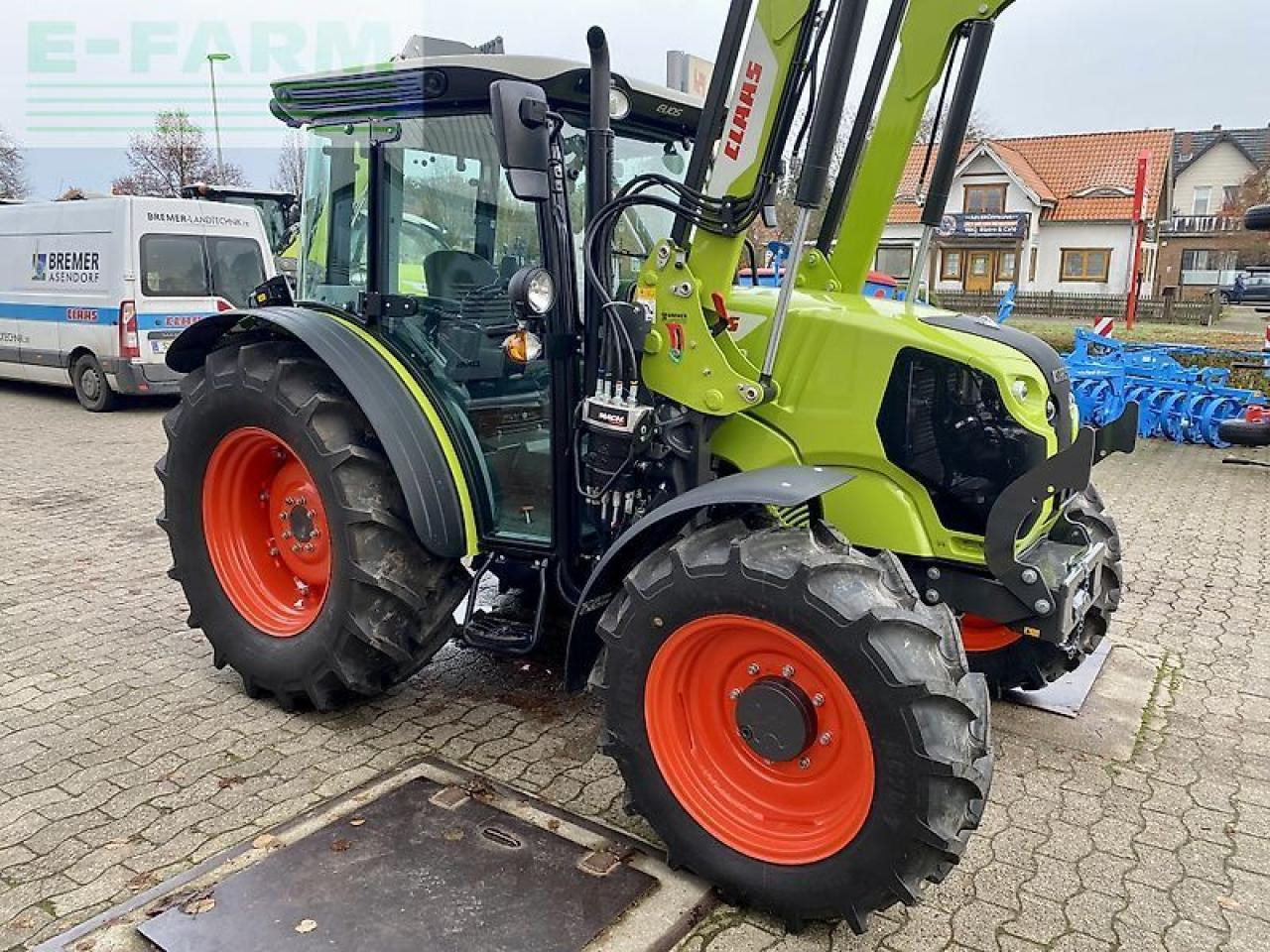 CLAAS elios 210, frontlader, frontscheibe ausstellbar - Traktor: das Bild 3 CLAAS elios 210, frontlader, frontscheibe ausstellbar - Traktor: das Bild 3