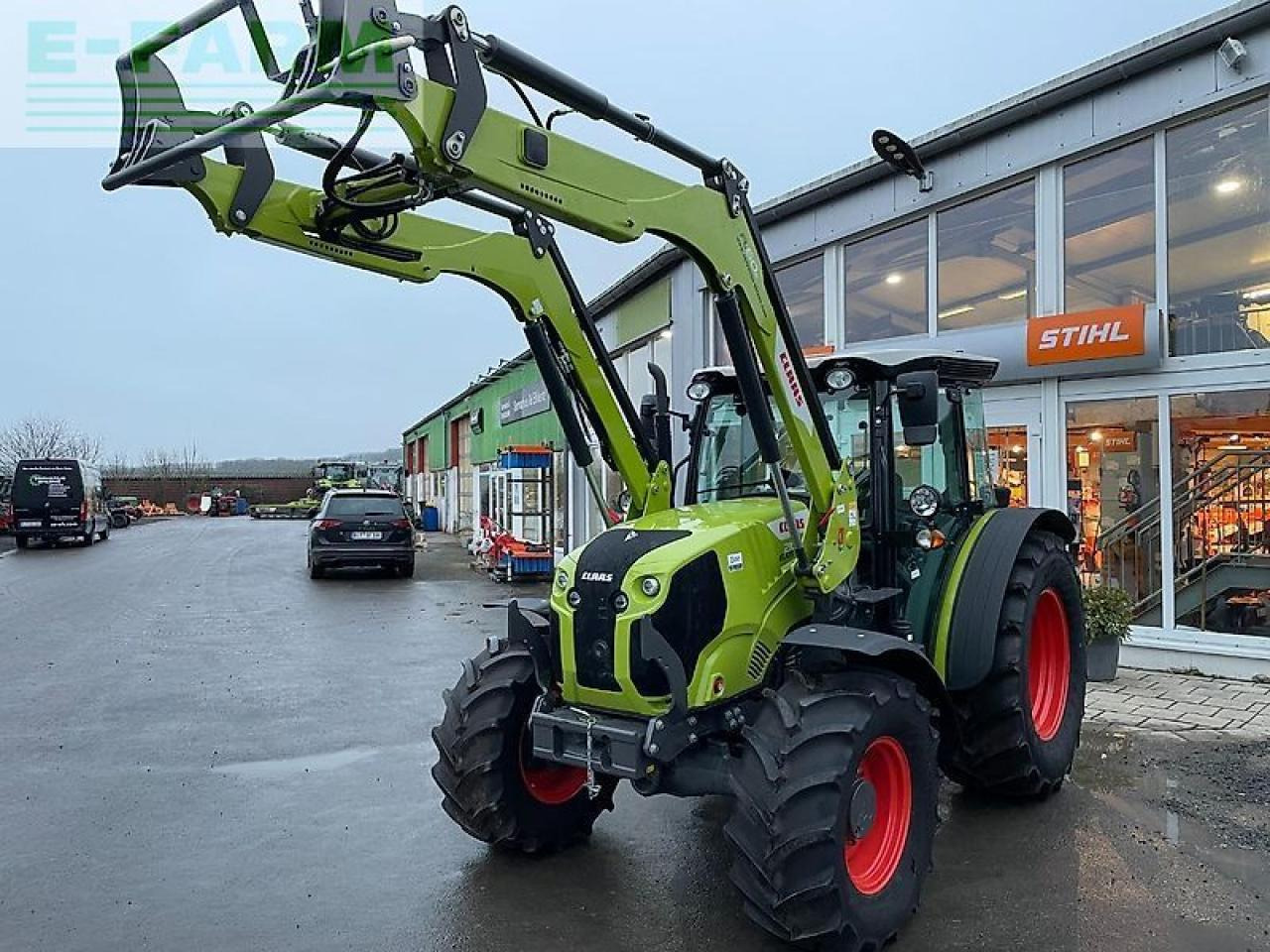 CLAAS elios 210 mit frontlader und klima / 75ps - Traktor: das Bild 1 CLAAS elios 210 mit frontlader und klima / 75ps - Traktor: das Bild 1