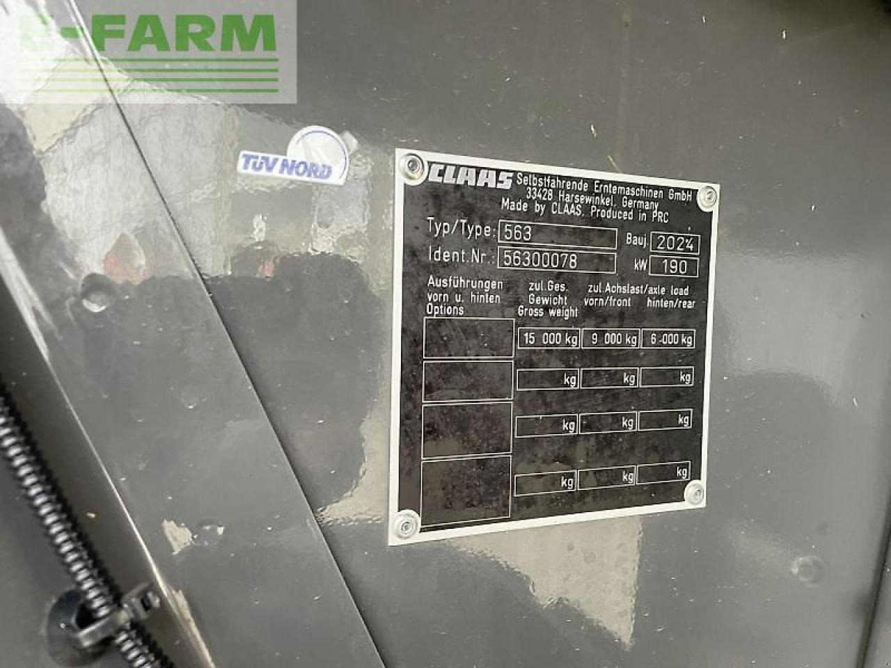 Mähdrescher CLAAS evion 450 classic: das Bild 14