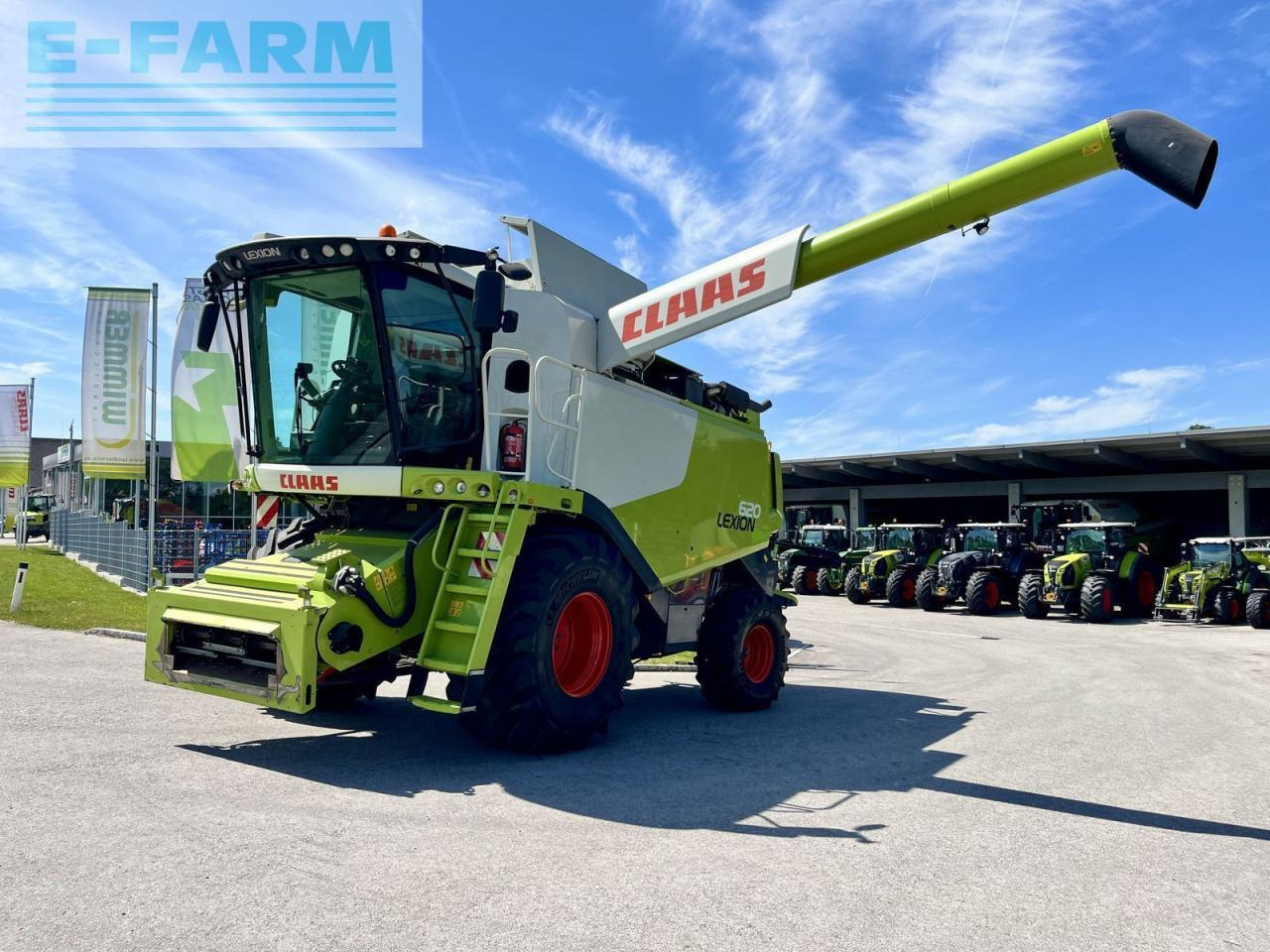 CLAAS lexion 620 - Mähdrescher: das Bild 3 CLAAS lexion 620 - Mähdrescher: das Bild 3
