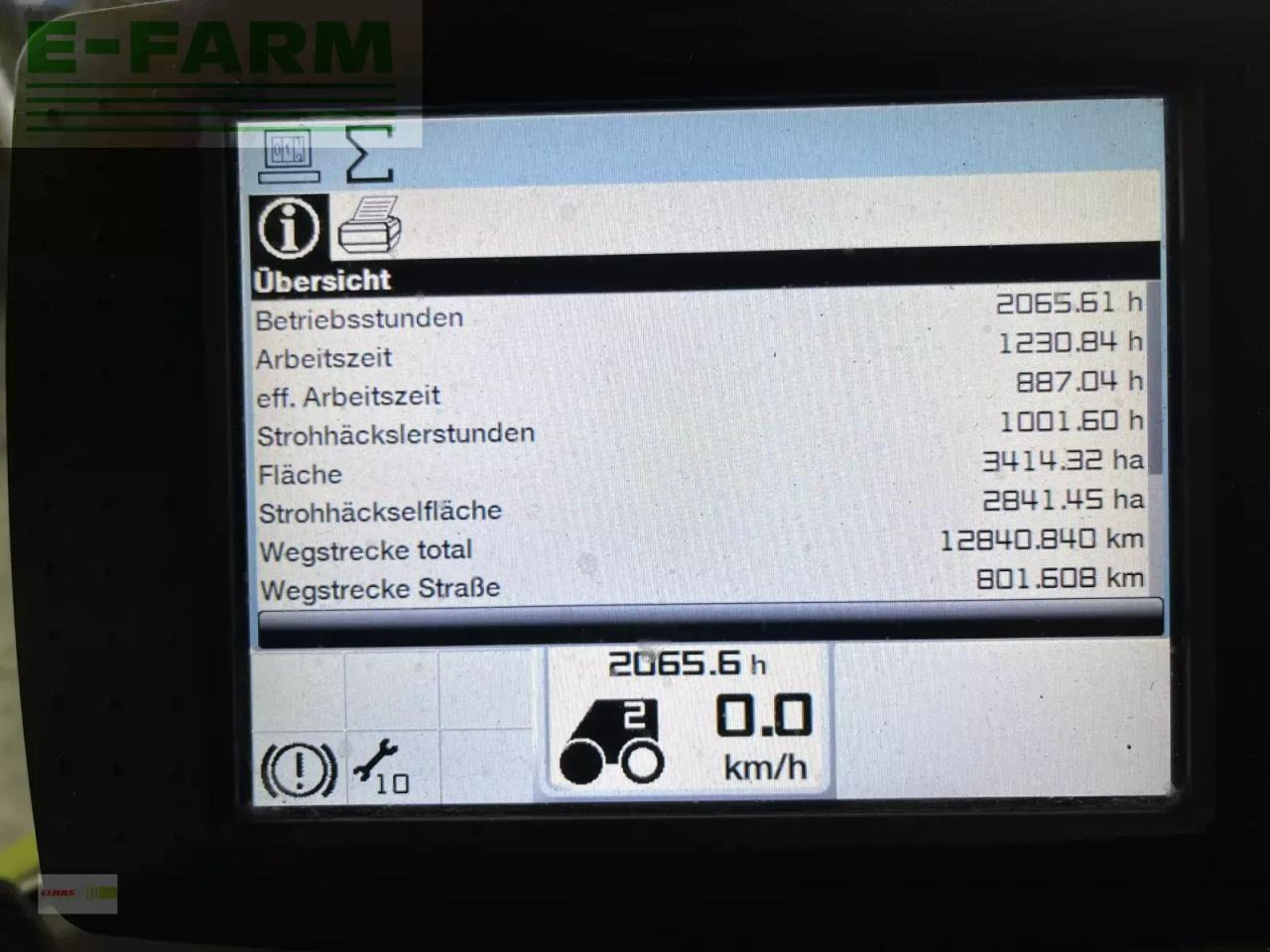 Mähdrescher CLAAS lexion 670 tt: das Bild 17