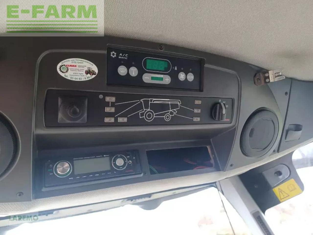 Mähdrescher CLAAS lexion 670 tt terratrac v 900: das Bild 12