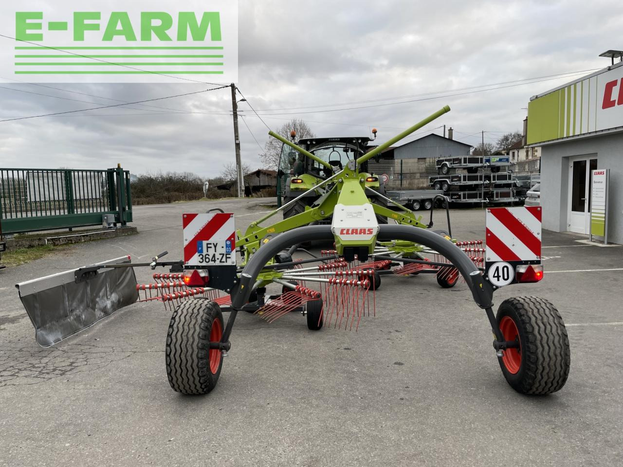 CLAAS liner 1600 - Heuwender/ Wenderechen: das Bild 4 CLAAS liner 1600 - Heuwender/ Wenderechen: das Bild 4