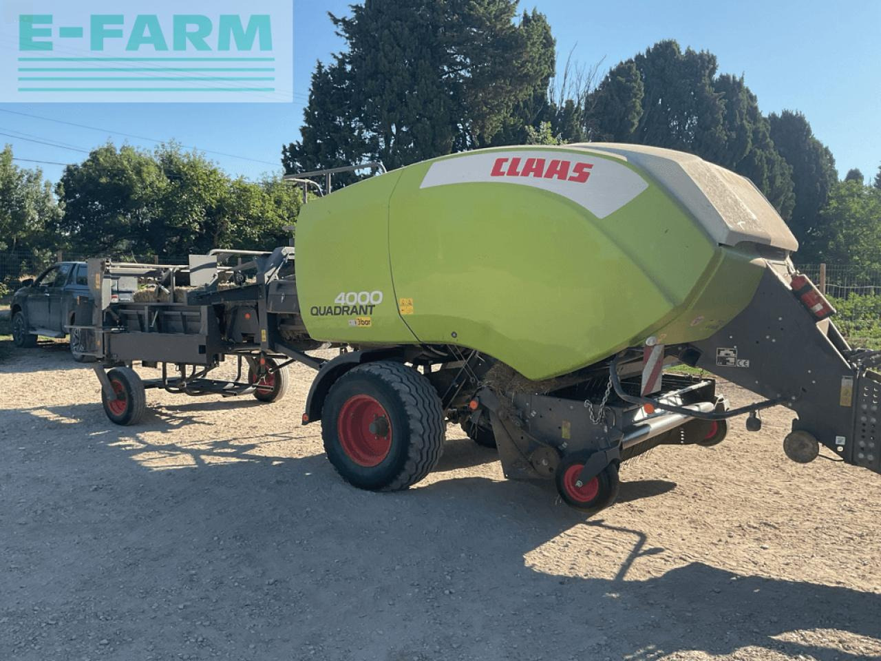 CLAAS quadrant 4000 - Packenpresse: das Bild 4 CLAAS quadrant 4000 - Packenpresse: das Bild 4