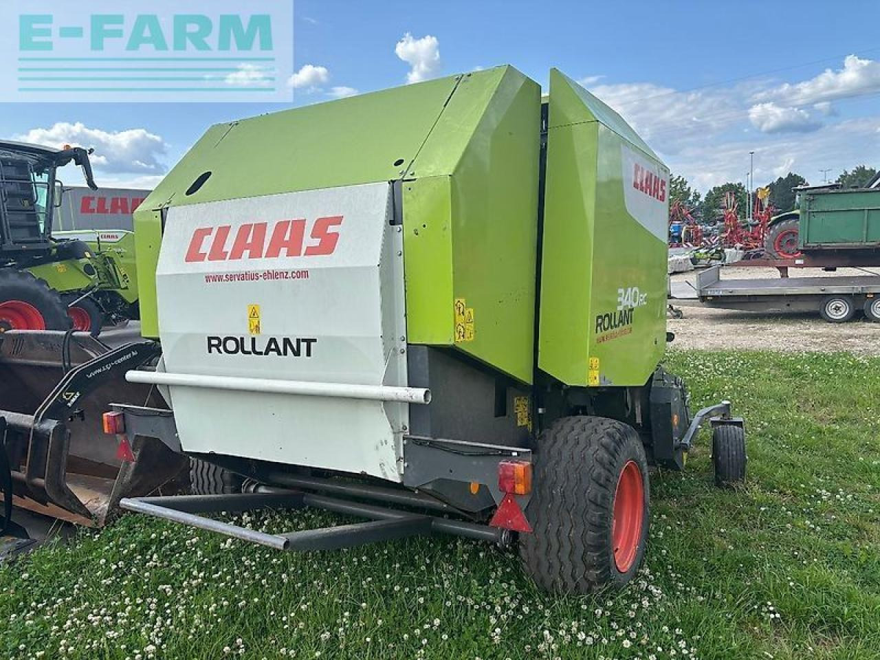 CLAAS rollant 340 rc - Packenpresse: das Bild 3 CLAAS rollant 340 rc - Packenpresse: das Bild 3