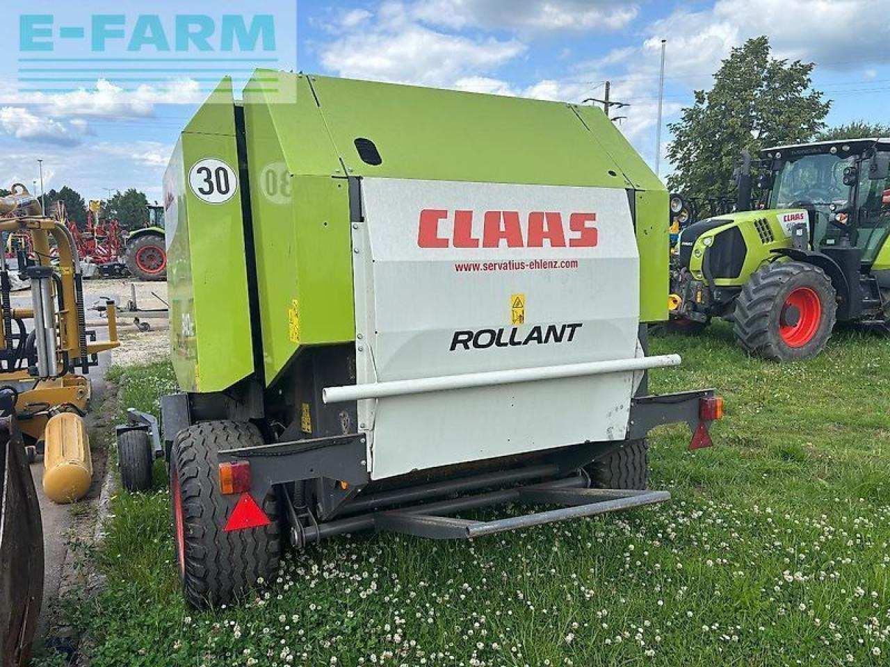 CLAAS rollant 340 rc - Packenpresse: das Bild 4 CLAAS rollant 340 rc - Packenpresse: das Bild 4