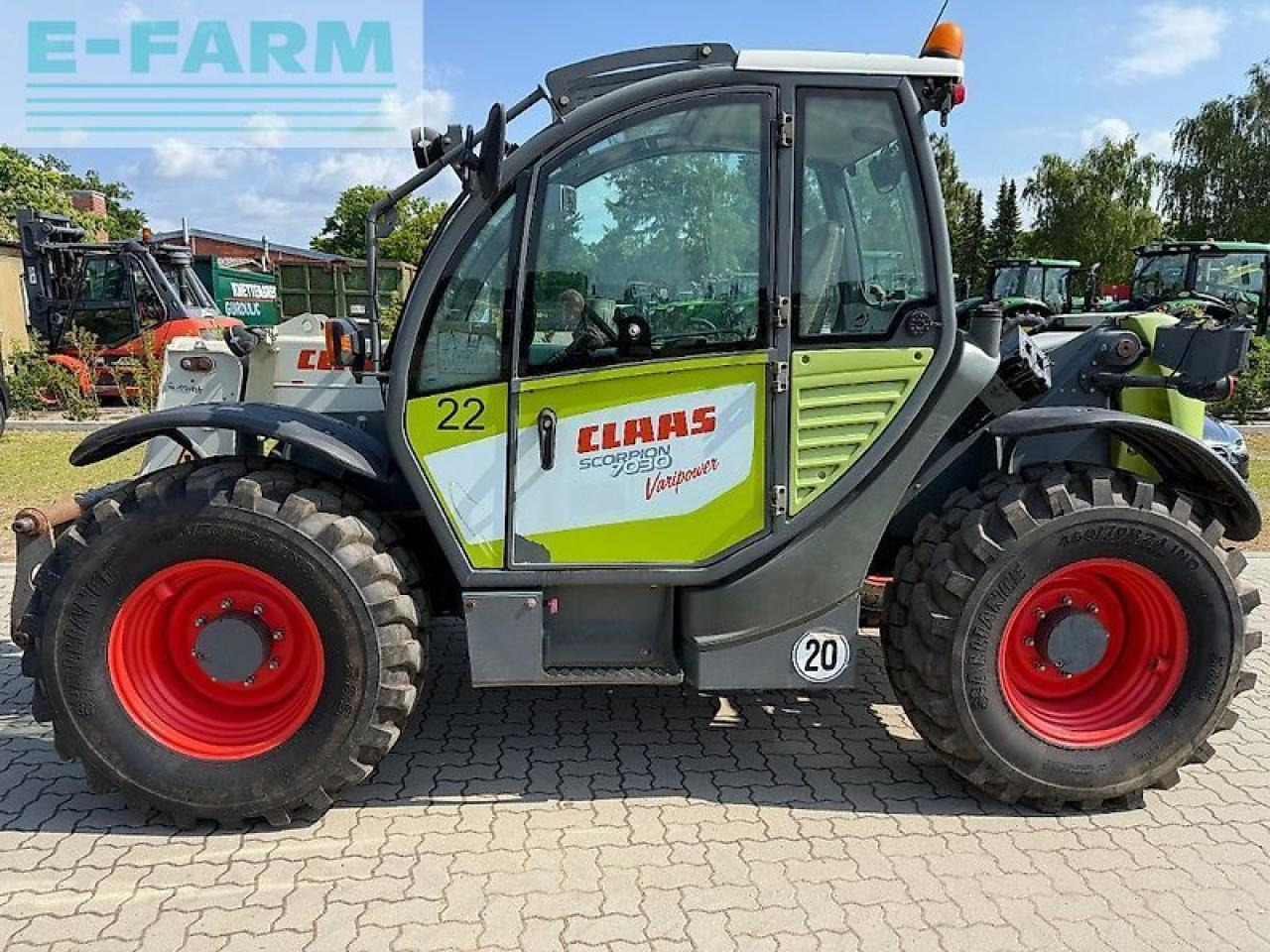CLAAS scorpion 7030 - Teleskoplader: das Bild 2 CLAAS scorpion 7030 - Teleskoplader: das Bild 2